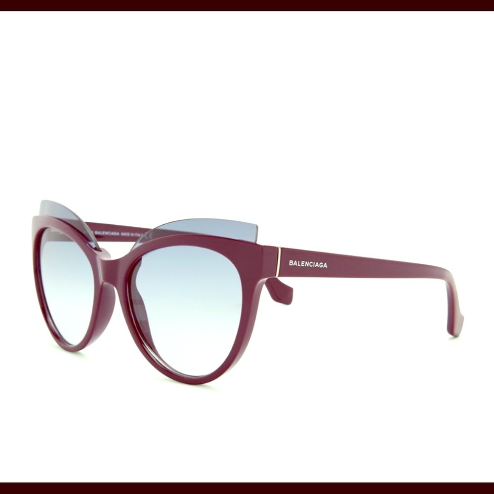 SOLD BNWT Balenciaga Cat Eye Sun Glasses!😍